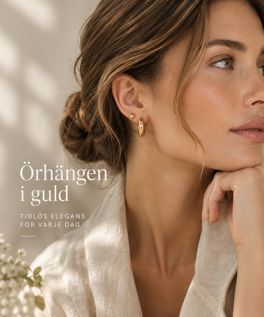 Örhängen i guld – tidlös elegans för varje dag