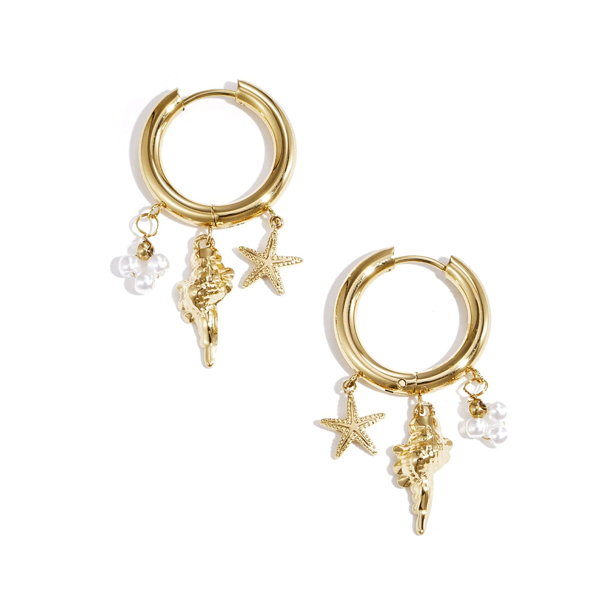Maris Charm Sea Life Earrings