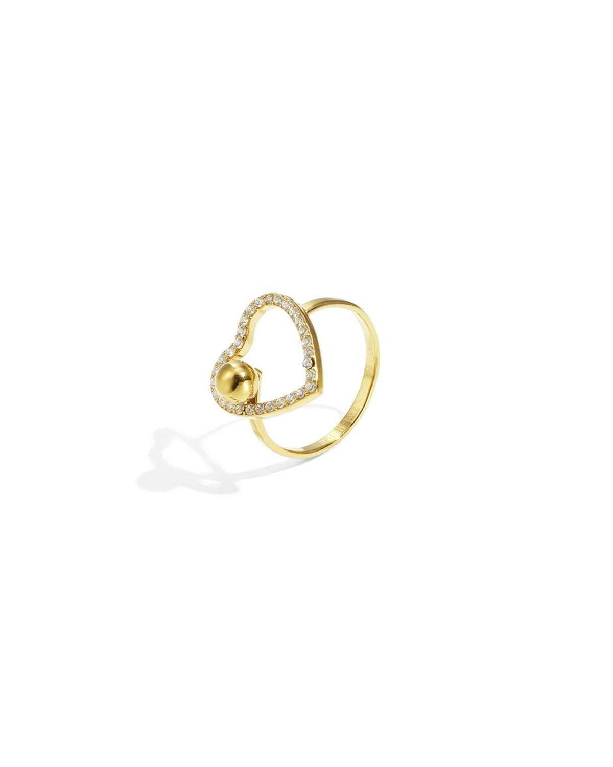 Halo Heart Ring