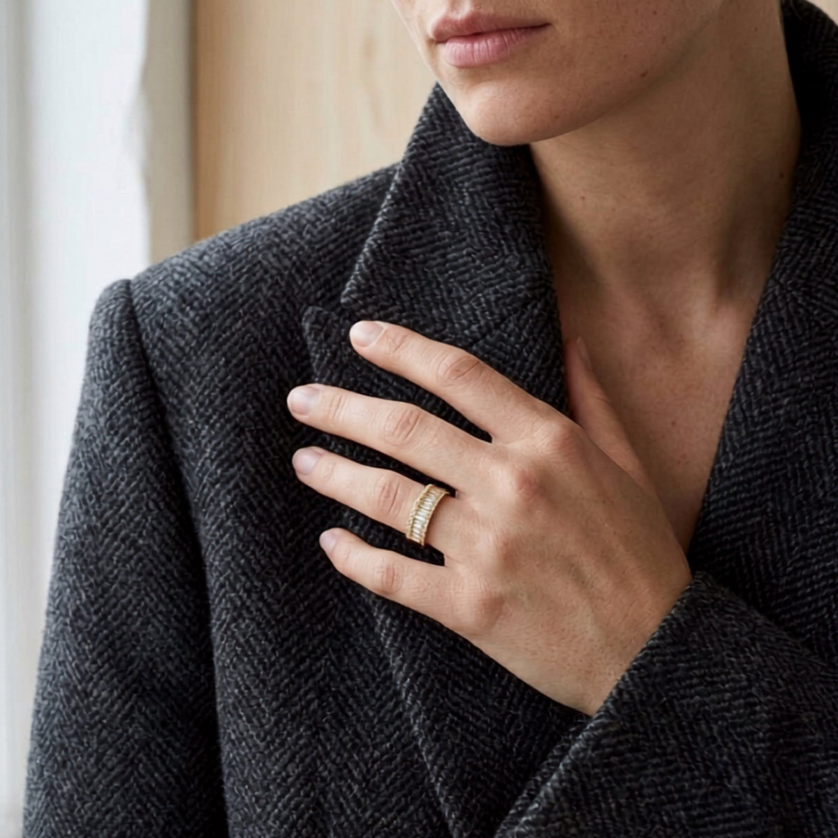 Luna Band Ring Glitzea