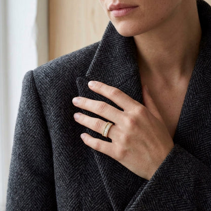 Luna Band Ring Glitzea