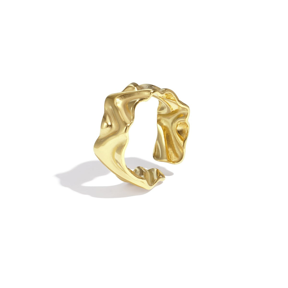 Mira Fold Statement Ring