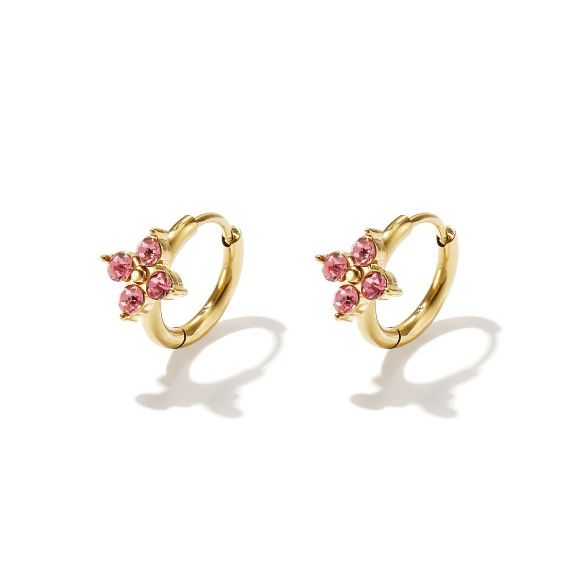Rose Bloom Hoop Glitzea