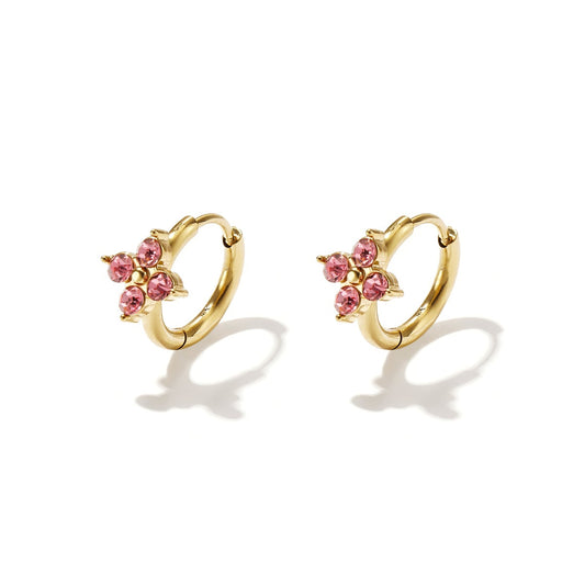 Rose Bloom Hoop Glitzea
