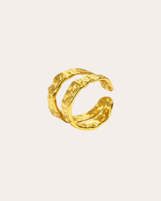 Talia Crest Statement Ring