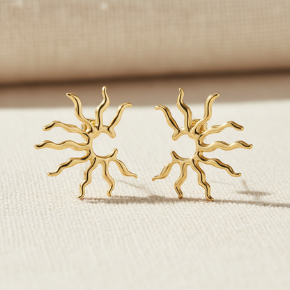 Sol Radiance Earrings - Glitzea